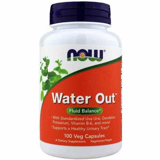 Water Out, 100 Veg Capsules, NOW