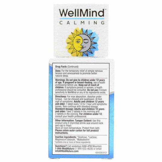 WellMind Calming Day Night Tablets, 100 Tablets, MDN