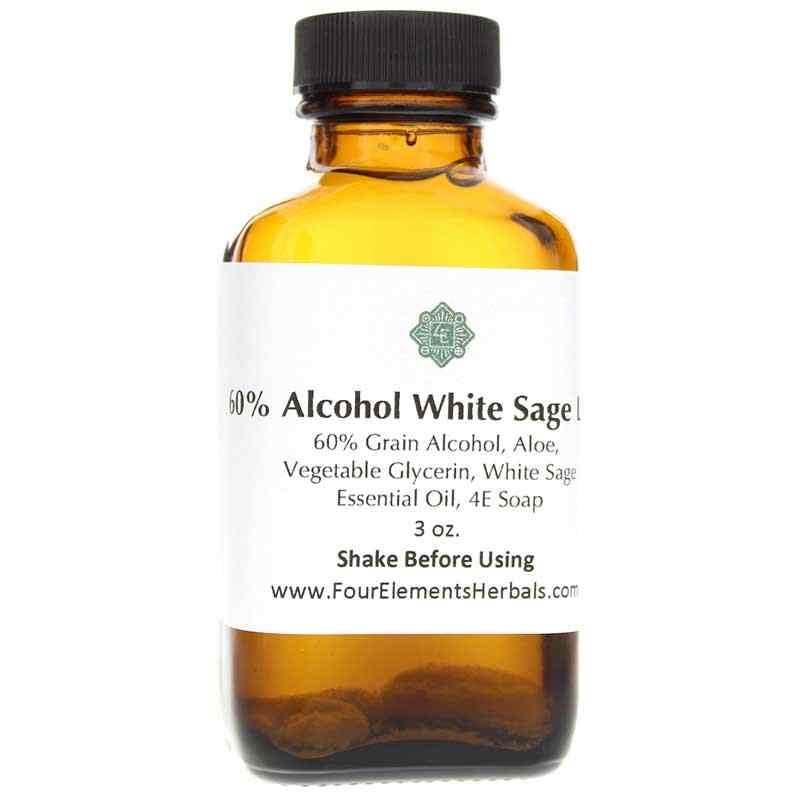 White Sage Hand Sanitizer, Four Elements