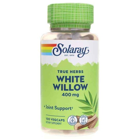White Willow 400 Mg, 100 Veg Capsules, SLR