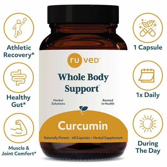Whole Body Support, 60 Capsules, RUV