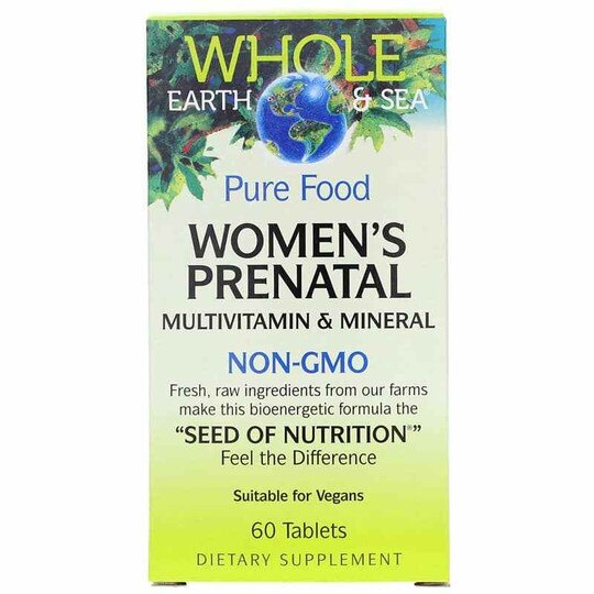 Whole Earth & Sea Women's Prenatal Multi, 60 Tablets, NF