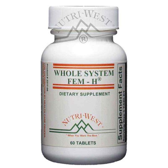 Whole System Fem-H, 60 Tablets, NWE