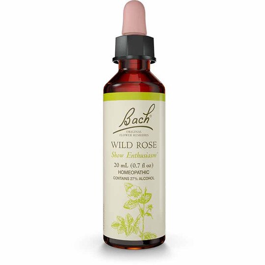 Wild Rose Flower Essence, 0.7 Oz, BFR