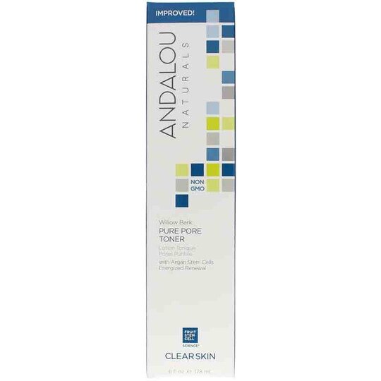 Willow Bark Pure Pore Toner, Clear Skin Formula, 6 Oz, ADN