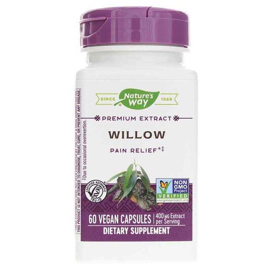Willow Standardized, 60 Veg Capsules, NWA
