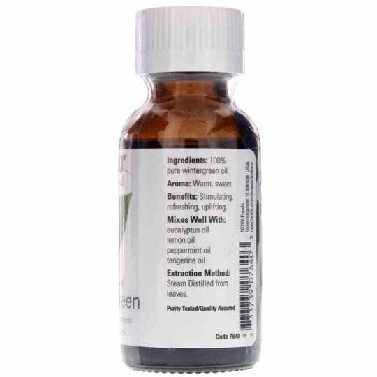 Wintergreen Essential Oil, 1 Oz, NOW