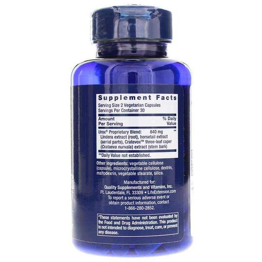 Women's Bladder Support, 60 Veg Capsules, LFE