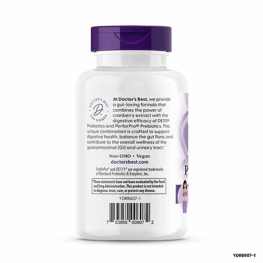 Women's Digestive Probiotic Prebiotic, DRB