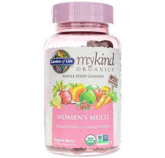 Women's Multi Whole Food Multivitamin Gummies, 120 Gum, GOLM