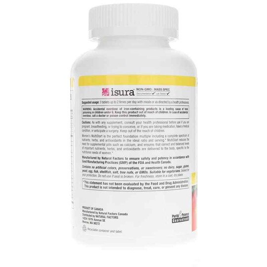 Women's MultiStart, 180 Tablets, NF