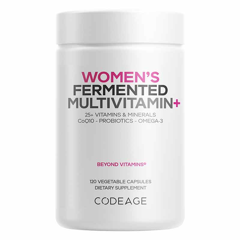 Women's Multivitamin Fermented, 120 Capsules, Codeage