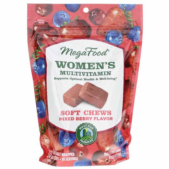 Women's Multivitamin Soft Chews Mixed Berry, 30 Soft, MGF