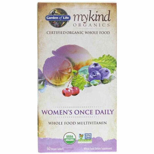 Women's Once Daily Whole Food Multivitamin, GOLM