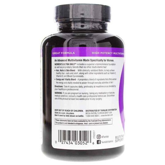 Women's Ultra Daily, 120 Capsules, TWL