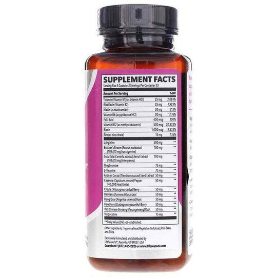 Women's Vitali-T Libido & Mood Support, 70 Veg Capsules, LSE
