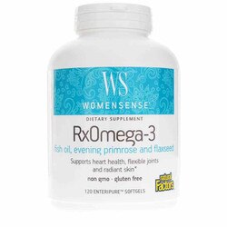 WomenSense RxOmega-3 Fish Oil, Evening Primrose & Flaxseed