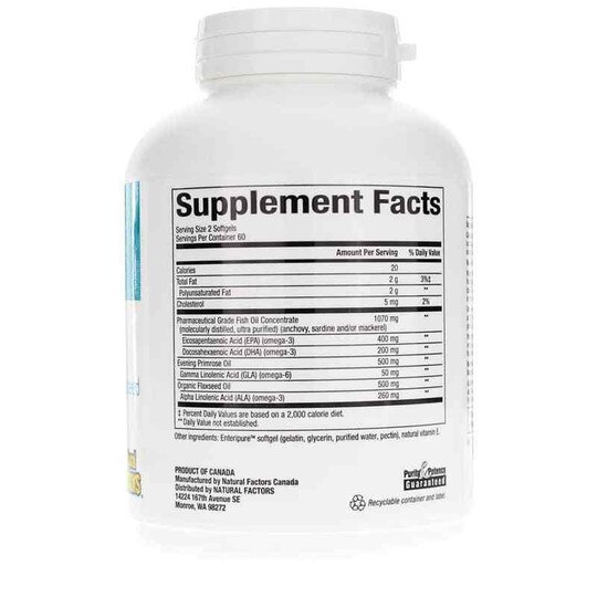 WomenSense RxOmega-3 Fish Oil, Evening Primrose & Flaxse, NF