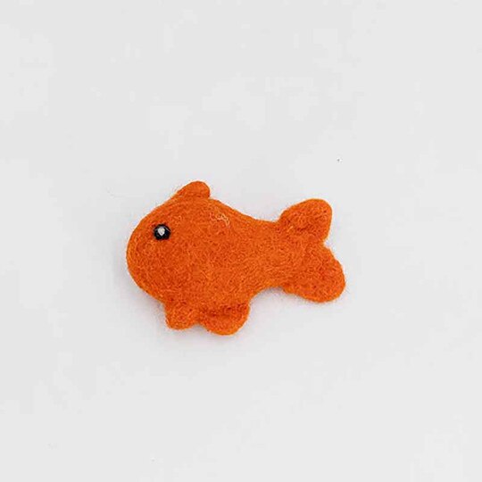 Wool Felt Fish Single Color, FAY