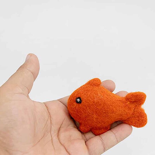 Wool Felt Fish Single Color, FAY