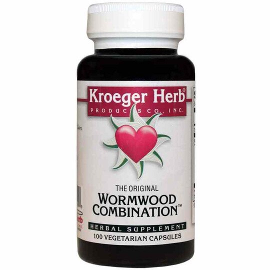 Wormwood Combination, 100 Veg Capsules, KRH