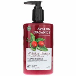 Wrinkle Therapy with CoQ10 & Rosehip Cleansing Milk