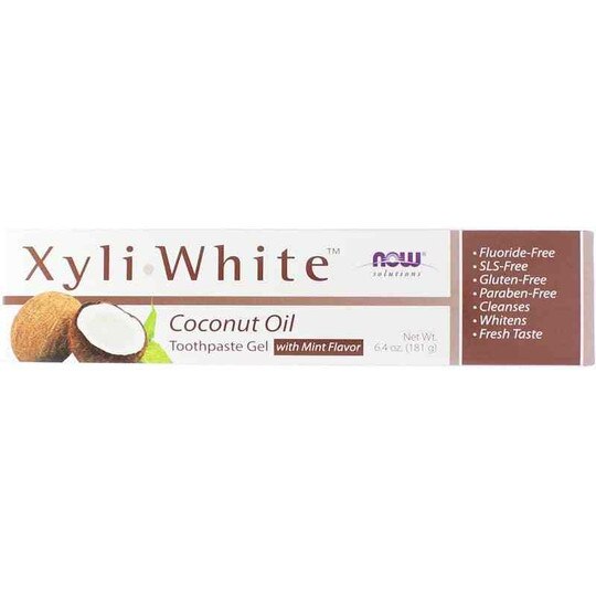 XyliWhite Coconut Oil Toothpaste with Mint Flavor, 6.4, NOW
