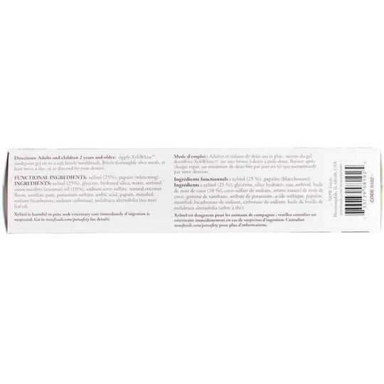 XyliWhite Coconut Oil Toothpaste with Mint Flavor, 6.4, NOW
