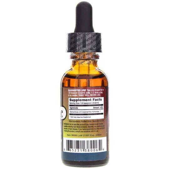 Yohimbe Express Liquid Extract, 1 Oz, AZH