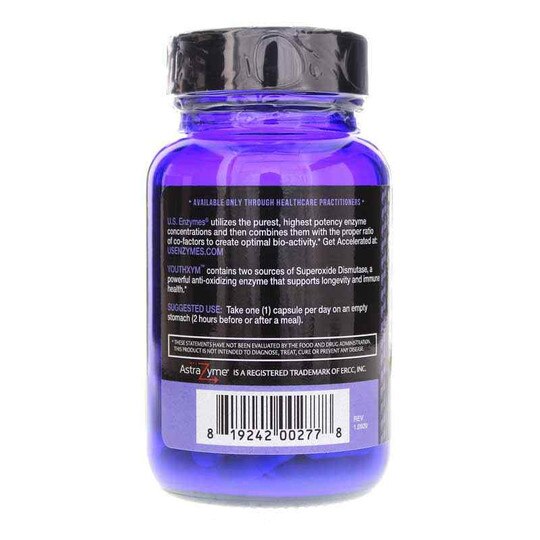 Youthxym, 62 Veg Capsules, USE