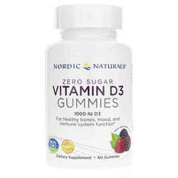Zero Sugar Vitamin D3 Gummies 1000 IU 1
