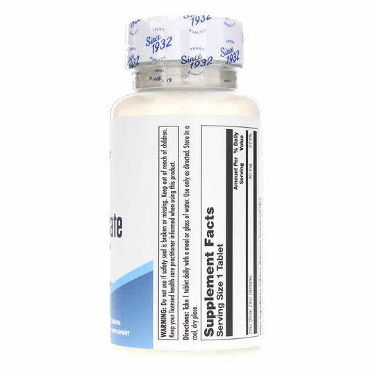 Zinc 30 Orotate Sustained Release, 90 Tablets, KAL