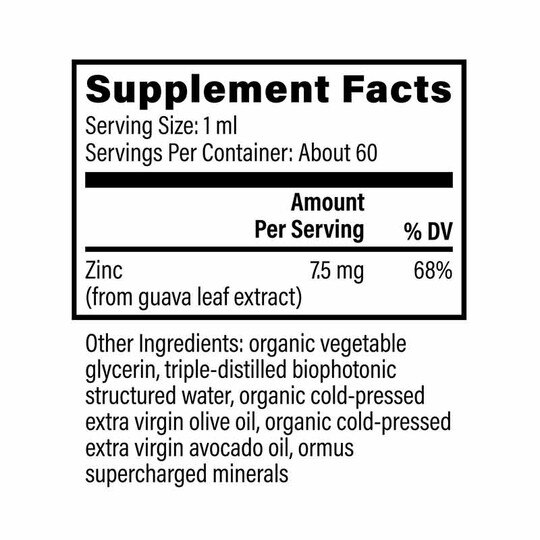 Zinc, 2 Oz, GHL