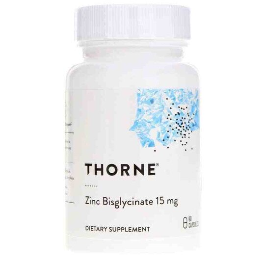 Zinc Bisglycinate 15 Mg, 60 Capsules, THR