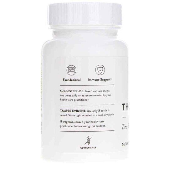 Zinc Bisglycinate 15 Mg, 60 Capsules, THR