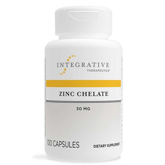 Zinc Chelate 30 Mg Complex, 100 Capsules, INT