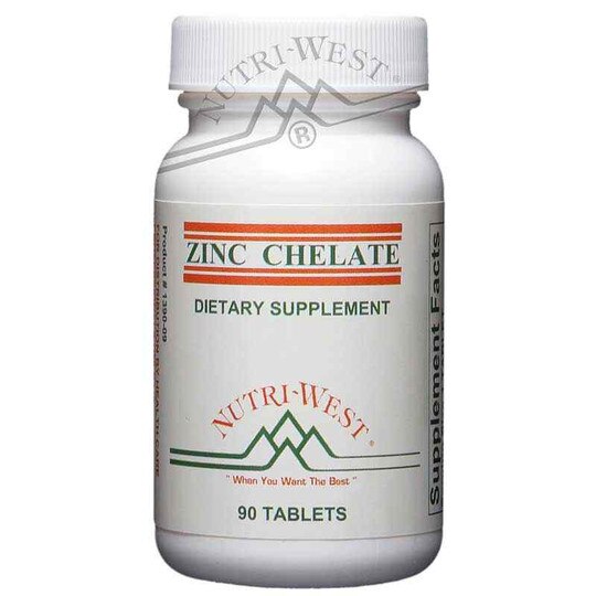 Zinc Chelate, 90 Tablets, NWE