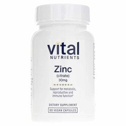 Zinc (citrate) 30 Mg