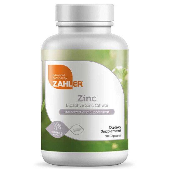 Zinc Citrate 50 Mg, 90 Capsules, ZHL
