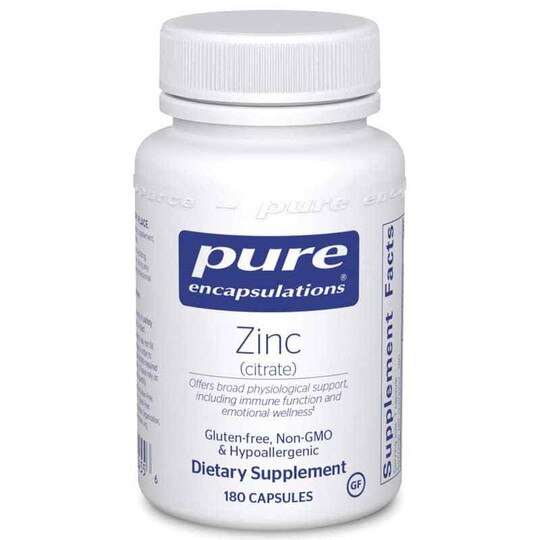 Zinc (citrate), PEC