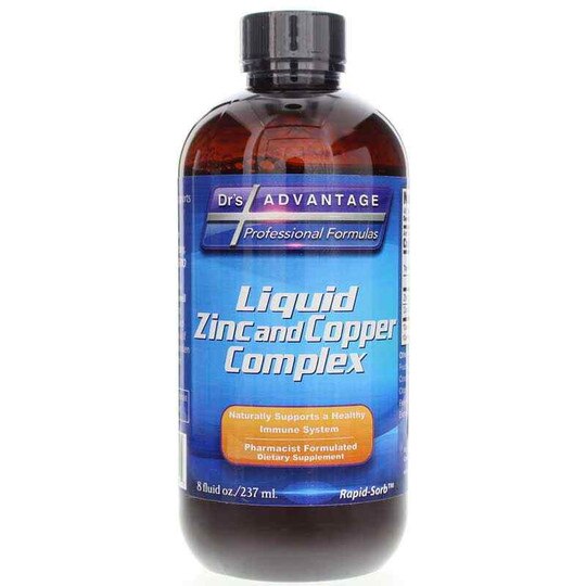 Zinc + Copper Complex Liquid, 8 Oz, DRA