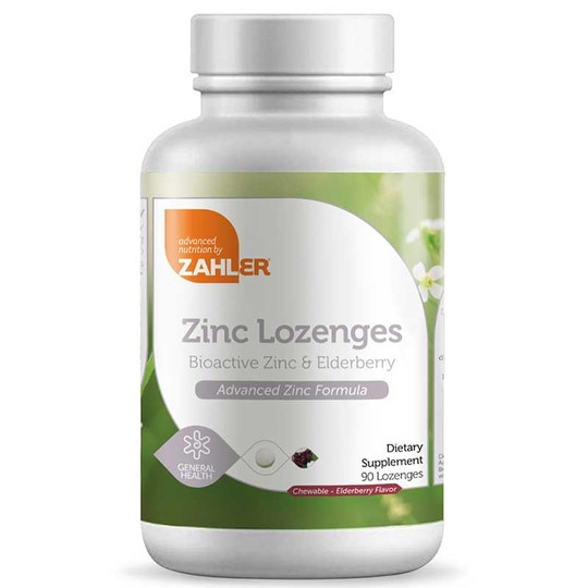 Zinc & Elderberry Lozenges, 90 Lozenges, ZHL