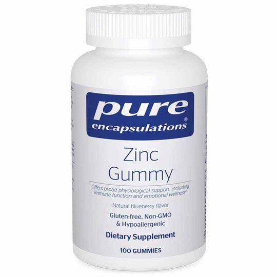 Zinc Gummy, 100 Gummies, PEC