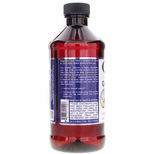 Zinc Liquid, 8 Oz, QNL