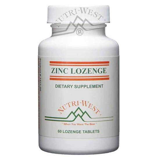 Zinc Lozenge, 60 Tablets, NWE