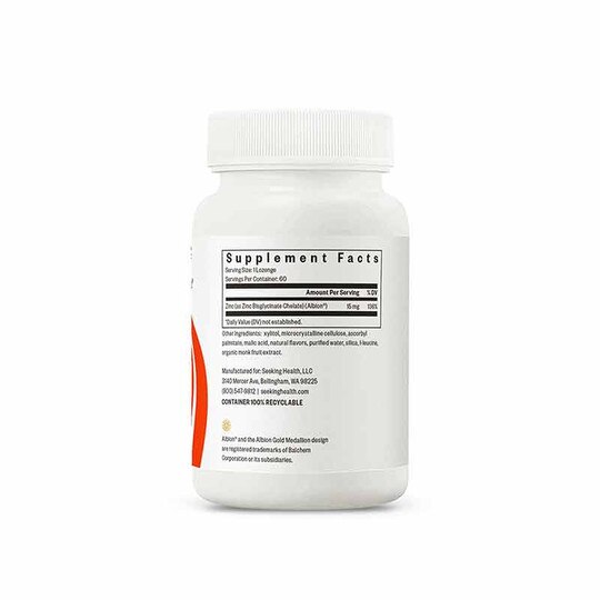 Zinc Lozenge, 60 Lozenges, SKH