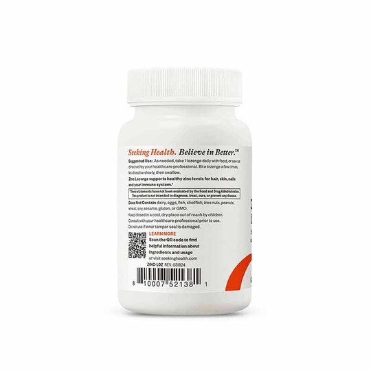 Zinc Lozenge, 60 Lozenges, SKH