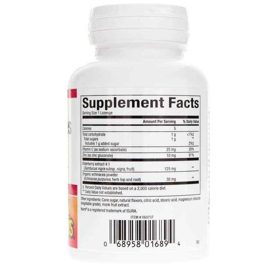 Zinc Lozenges, Natural Factors