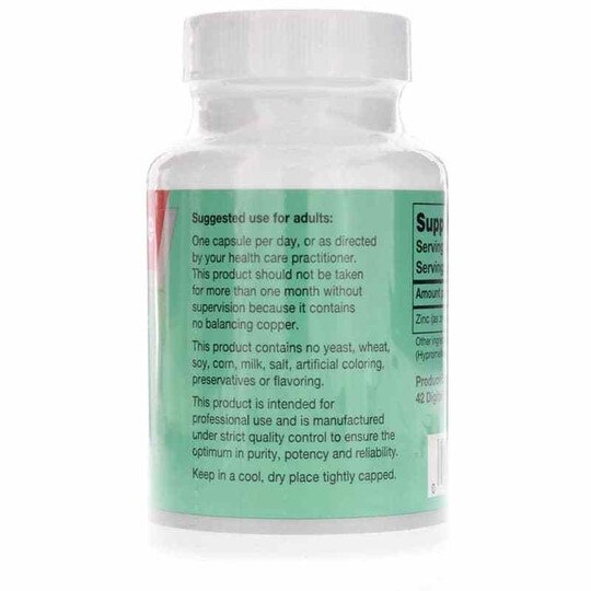 Zinc Picolinate, 60 Veg Capsules, KRU