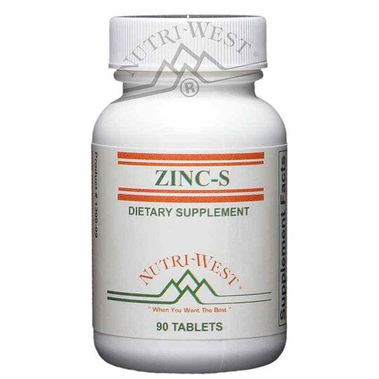 Zinc-S, 90 Tablets, NWE